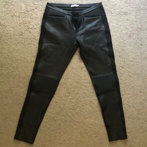 Calvin Klein Jeans faux Leather Pants